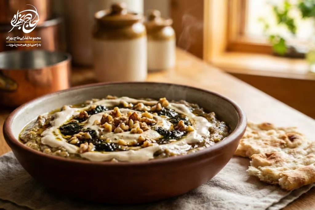 حلیم بادمجان؛ یکی از مشهورترین غذاهای سنتی اصفهان